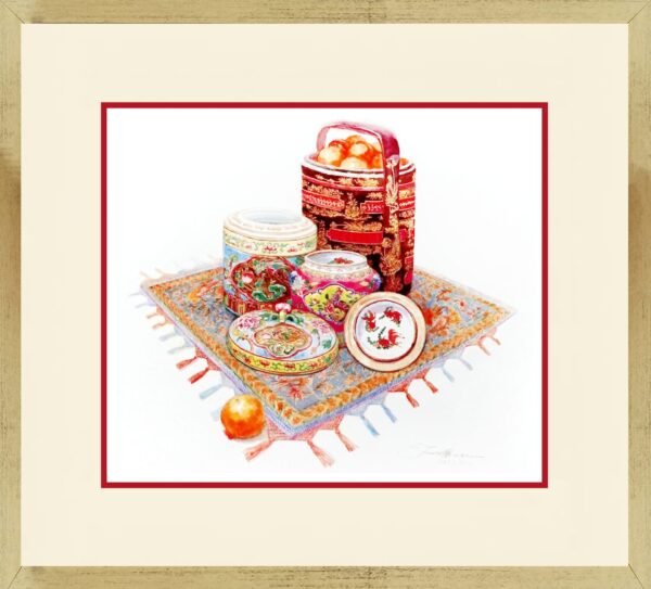 DA SH 1613 Peranakan Ceramicwares & Basket